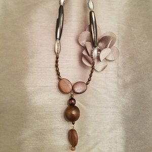 Necklace handmade beaded